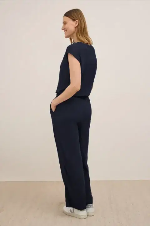 Cecil Navy Jumpsuit