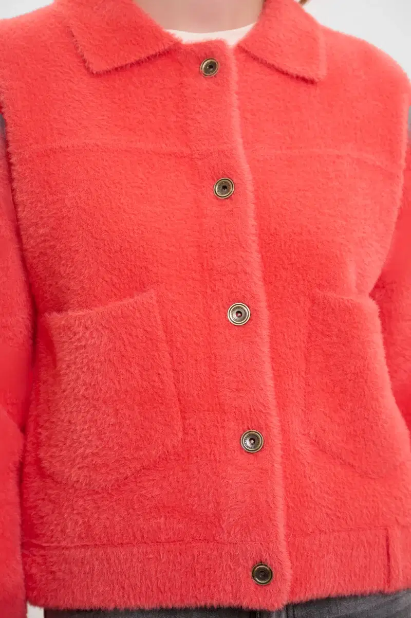Bubbly Coral Cardigan - Image 4