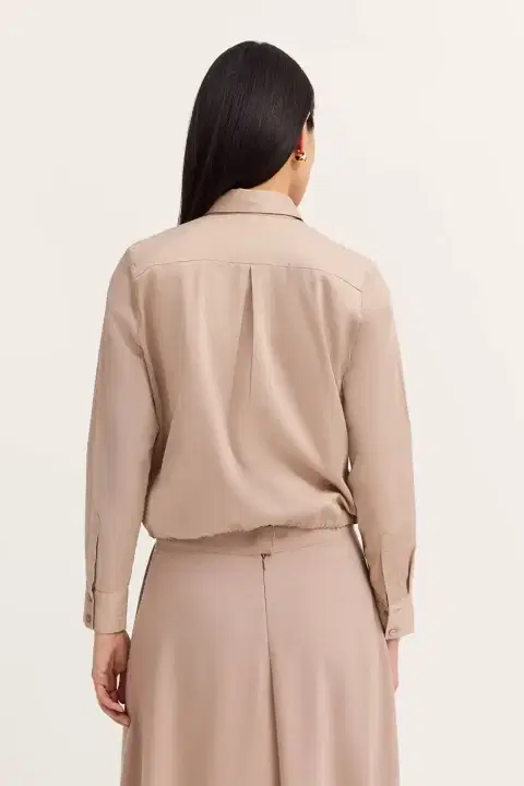 Beige Shirt