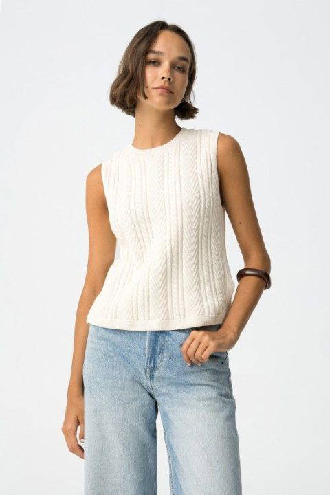Celine Cable Vest