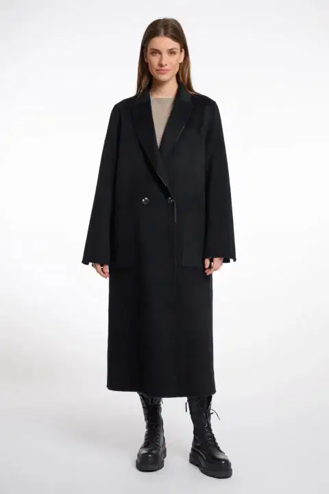 Adria Double Breasted Reversible Coat