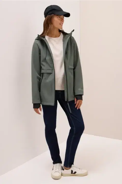 Cecil Olive Softshell Jacket