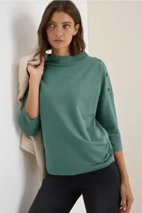 Cecil Terry Button Top