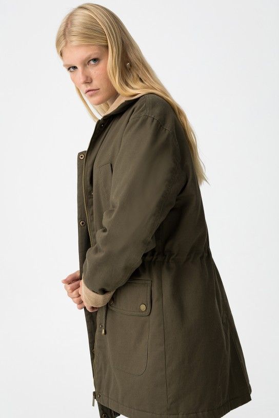 Babur Khaki Coat - Image 2