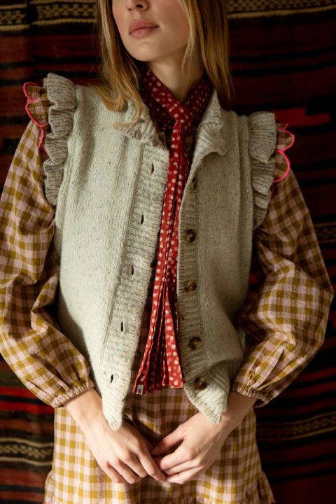 Delia Oyster Gilet