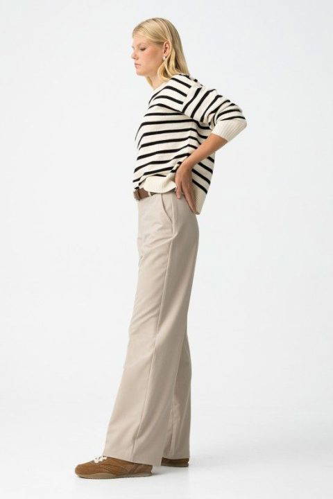 Elora Beige Trousers