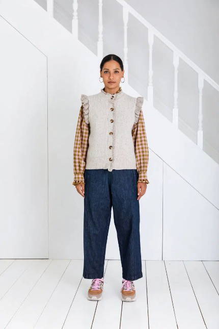 Delia Oyster Gilet