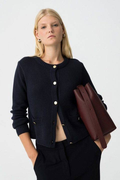 Requiem Navy Cardigan