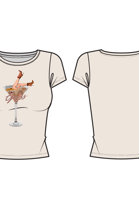 Boots Espresso Tee