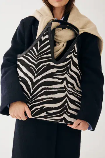 Zebra Shoulder Bag