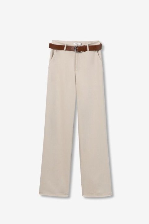Elora Beige Trousers