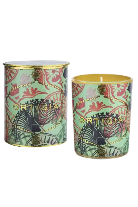 Ortigia Fico d’India Decorated Candle