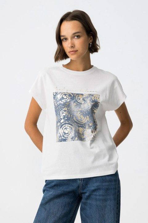 Madrid White T-Shirt