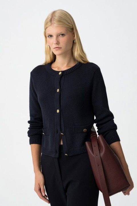 Requiem Navy Cardigan