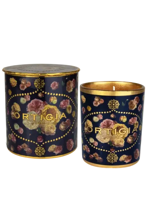 Ortigia Rose Antiche Decorated Candle