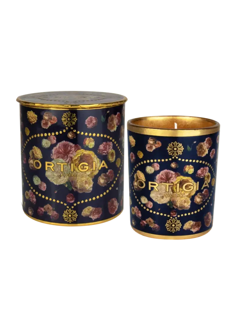 Ortigia Rose Antiche Decorated Candle