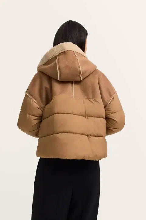 Beige Poplin Jacket