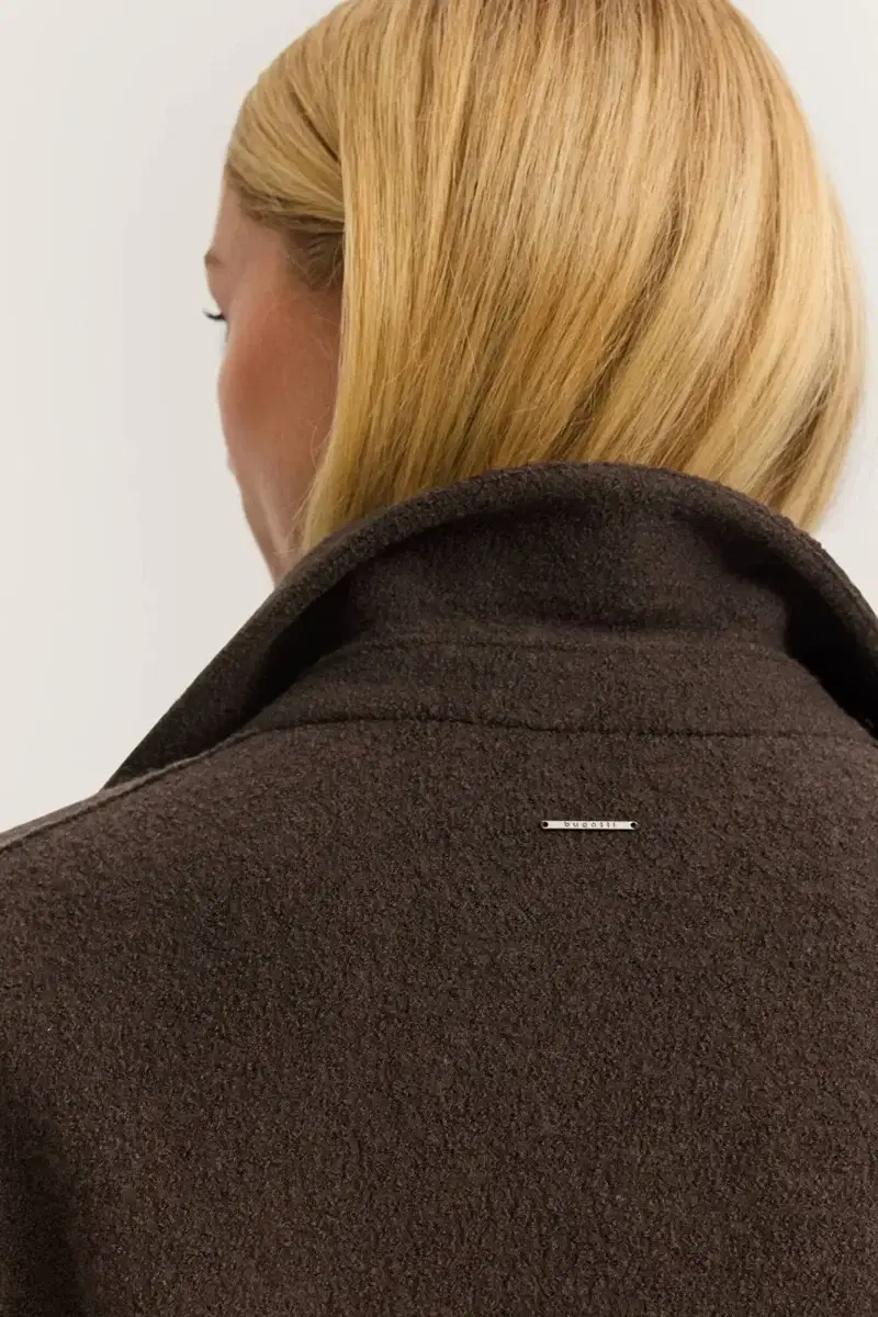 Brown Wool Coat - Image 3