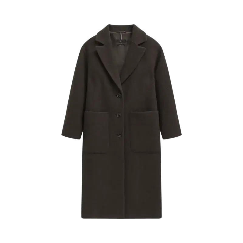 Brown Wool Coat - Image 4