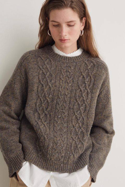 Oatmeal Mix Sweater