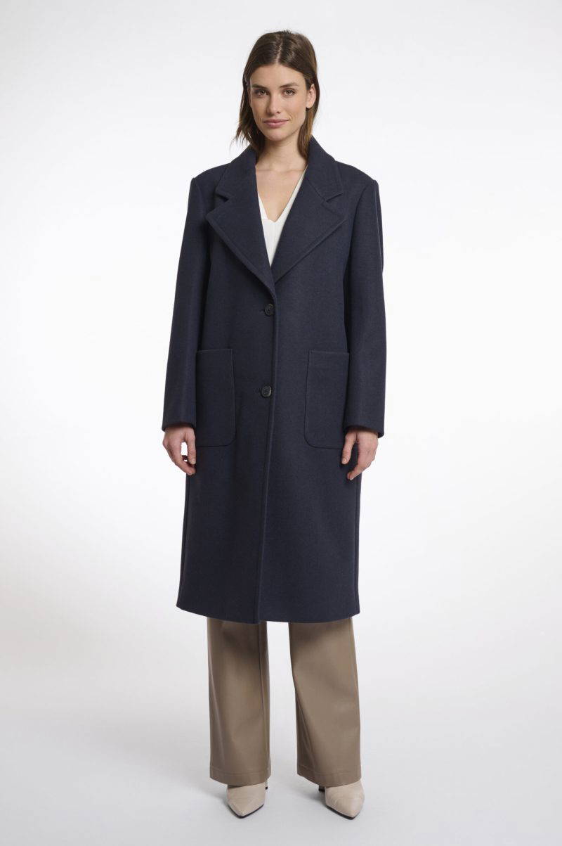 Cecile Navy Coat