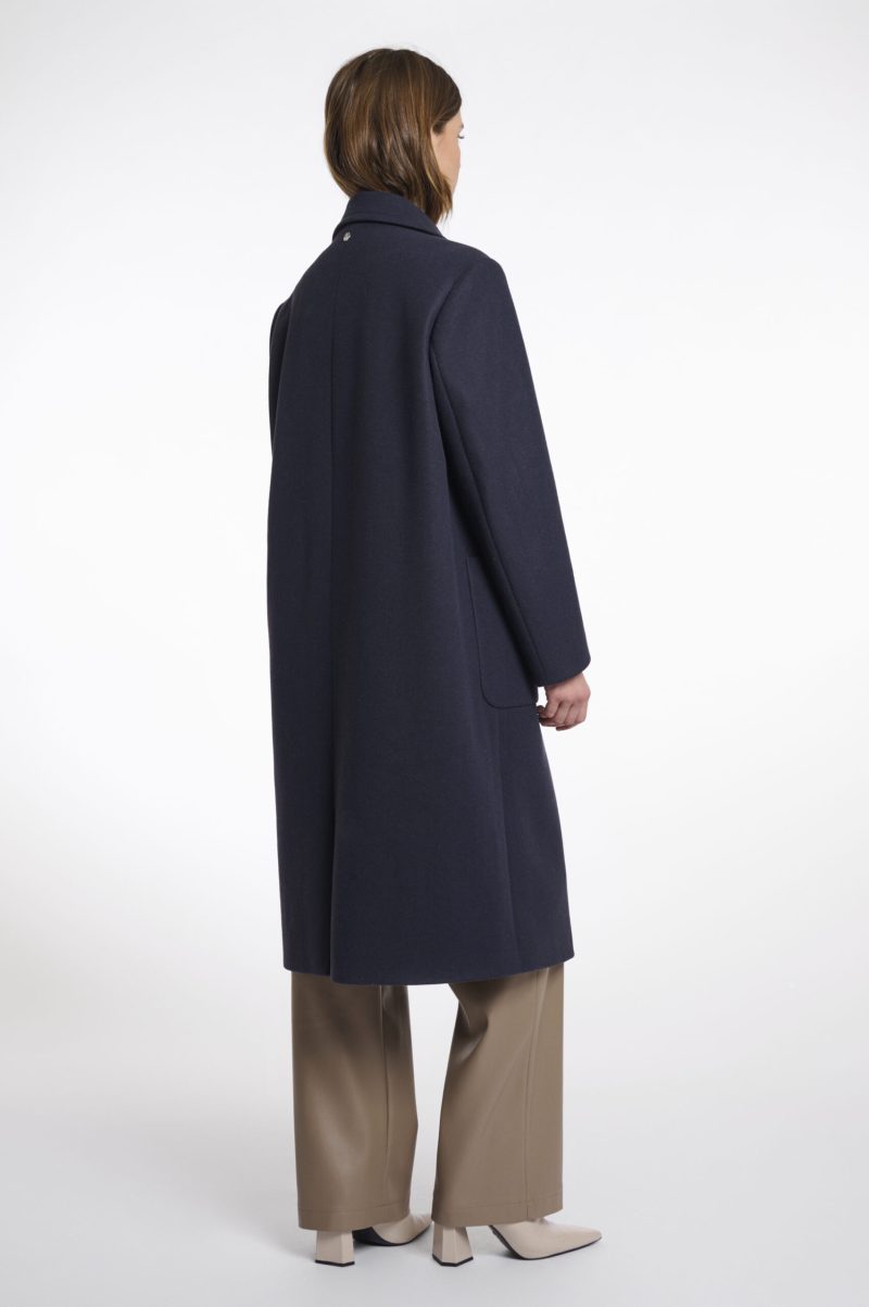Cecile Navy Coat - Image 3