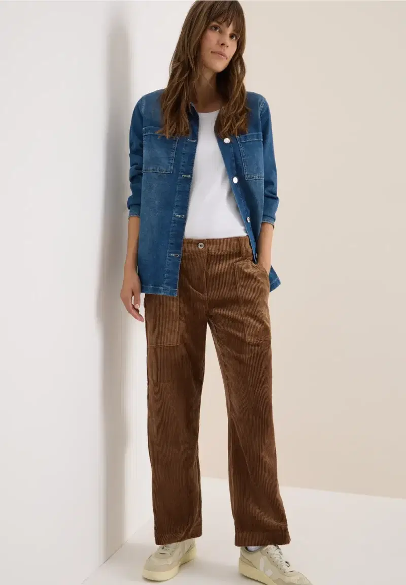 Neele Rib Cord Trouser - Image 2