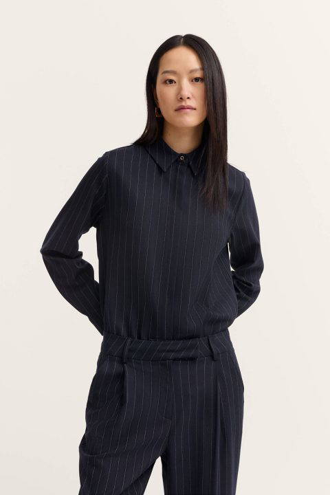 Navy Stripe Shirt
