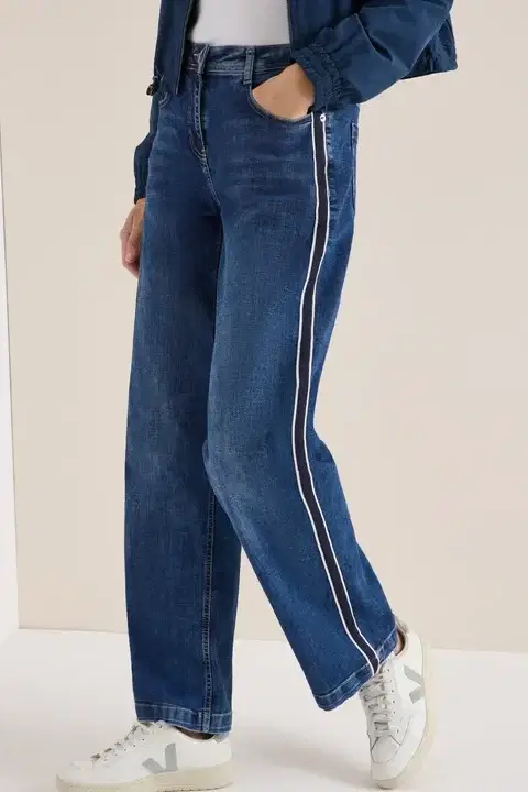 Cecil NEELE with Galloon Stripe Jeans