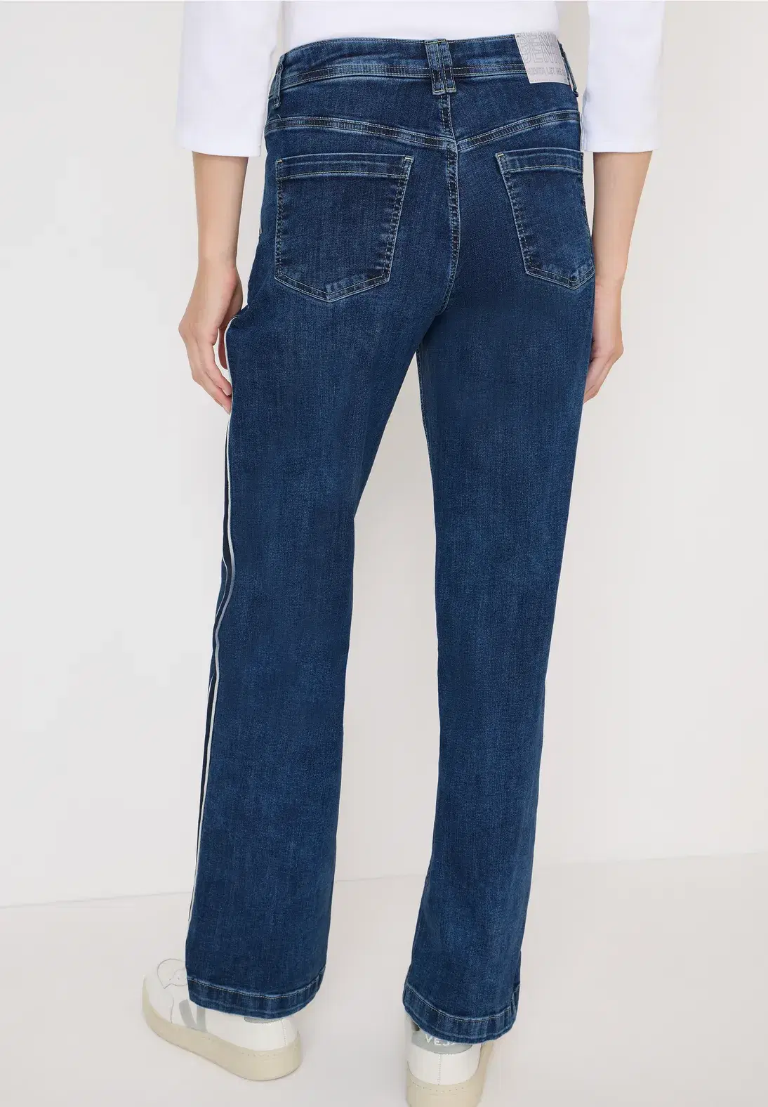 Cecil Nelle Stripe Jeans - Image 3