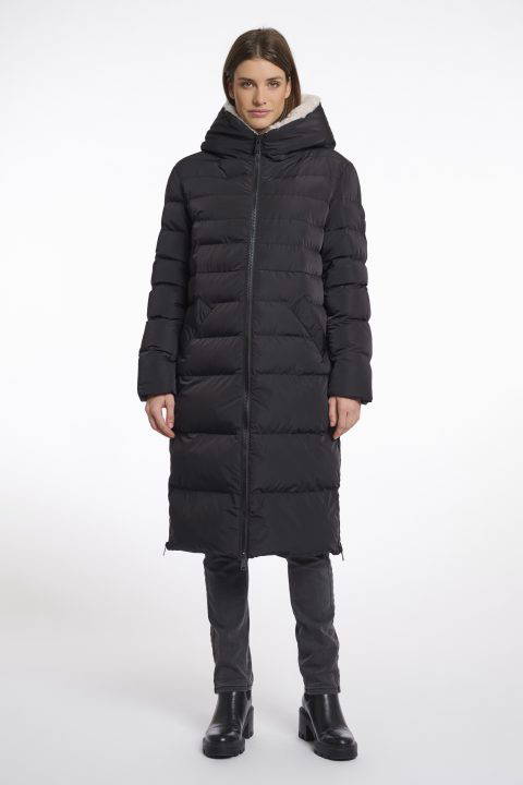 Keilafur Black & Stone  Coat