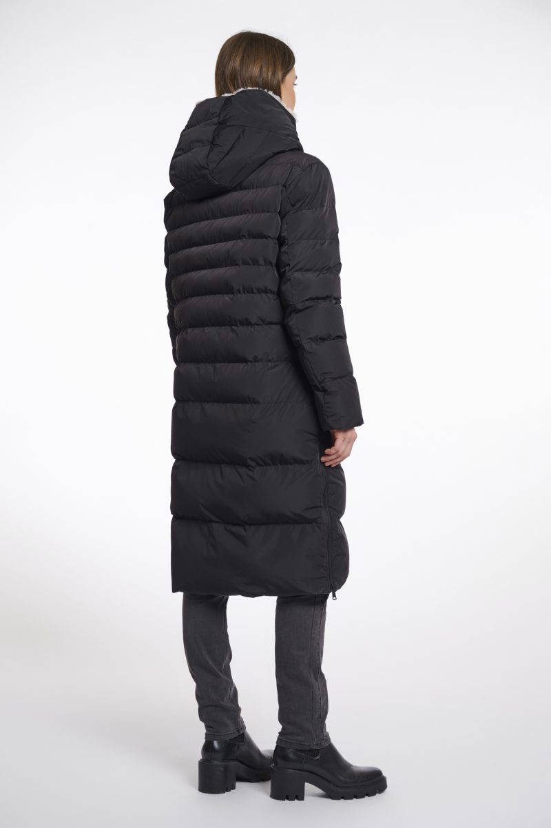 Keilafur Black & Stone  Coat - Image 3