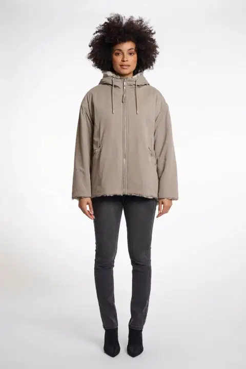 Ines Reversible Jacket with hood