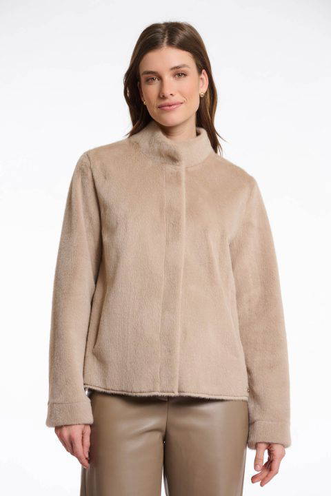 Madai Short Faux Fur Jacket