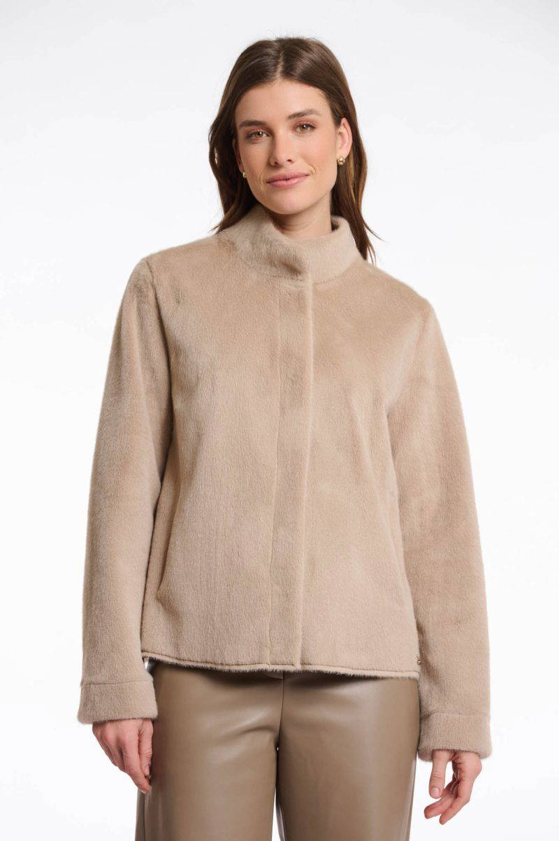 Madai Short Faux Fur Jacket