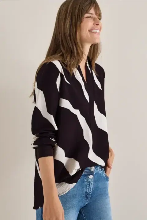 Cecil Print Blouse