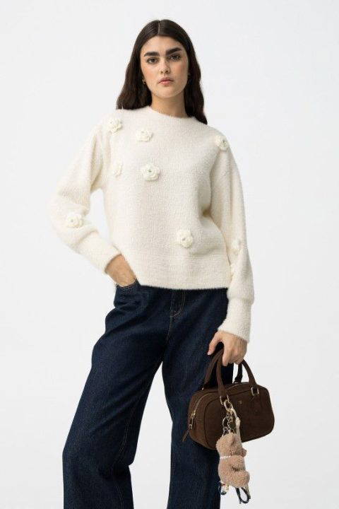 Puffy Birch Sweater