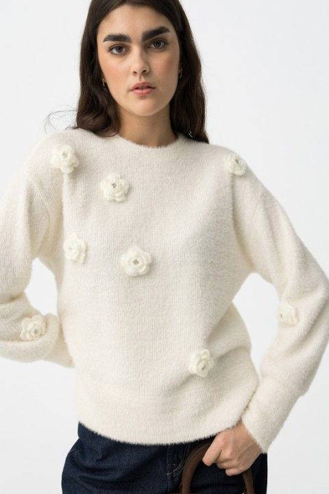 Puffy Birch Sweater