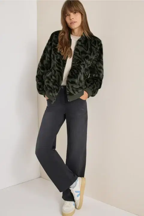 Cecil Reversible Bomber Jacket