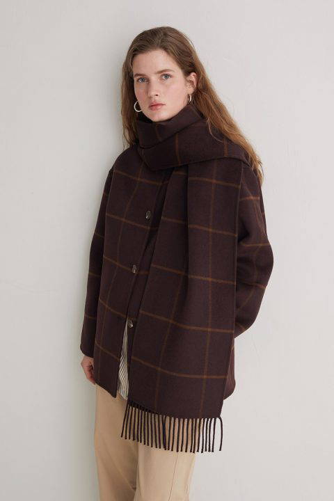 Godfy Handmade Wool Blend Coat