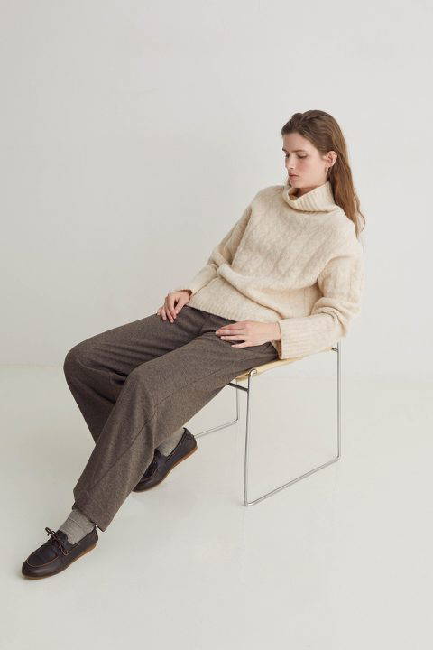 Manu Cable Knit Sweater
