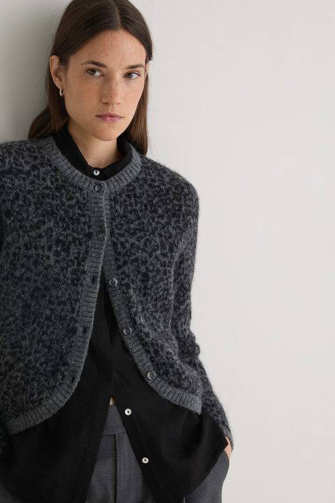 Leo Leopard Cardigan