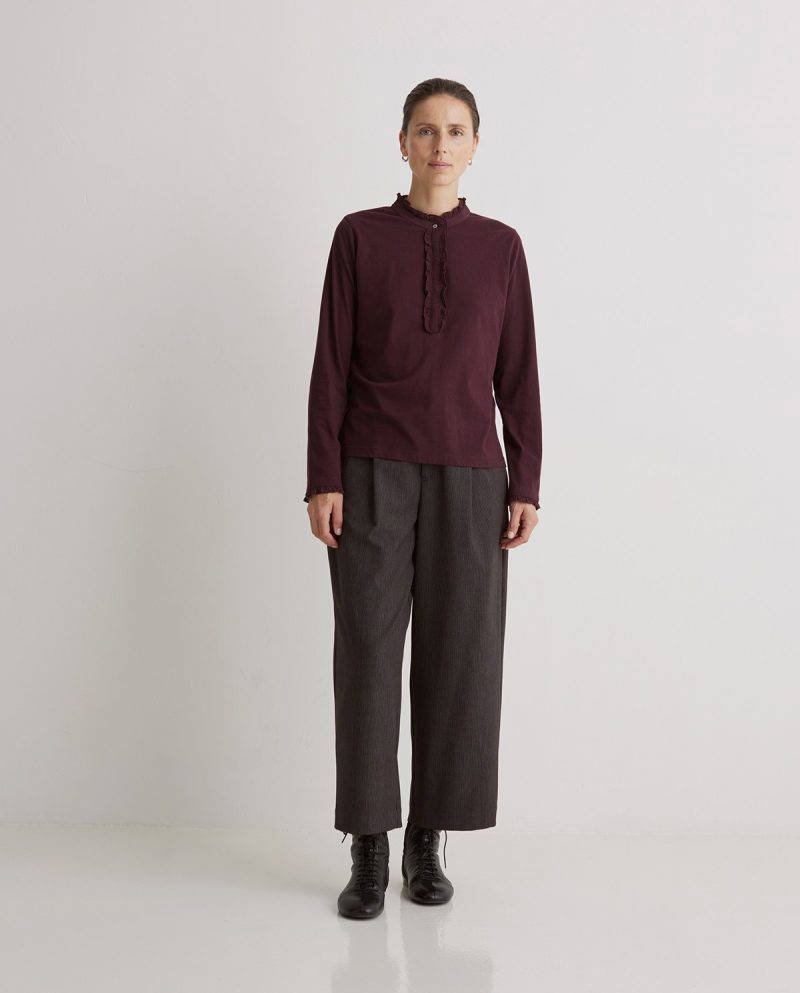 Chantal Aubergine Top - Image 5