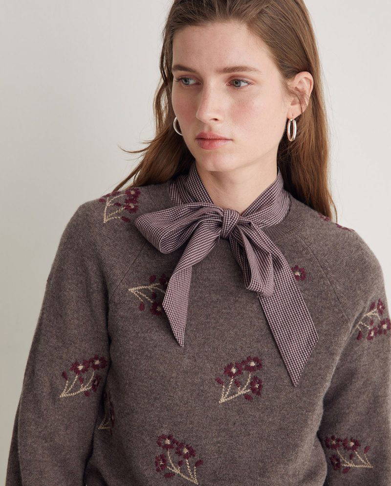 Norit Floral Sweater - Image 2