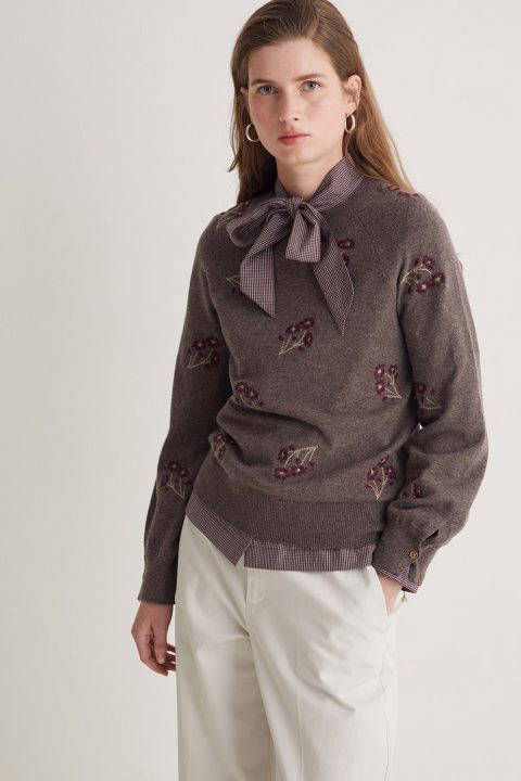 Norit Floral Sweater
