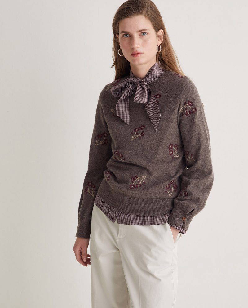 Norit Floral Sweater