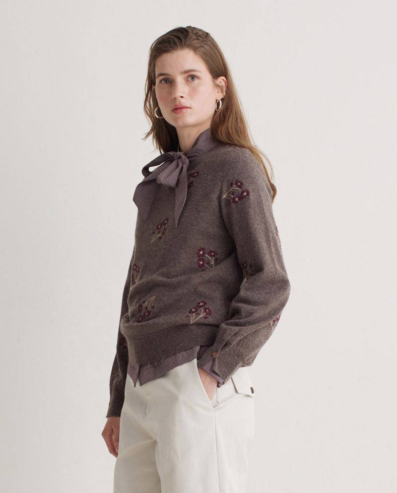 Norit Floral Sweater - Image 3