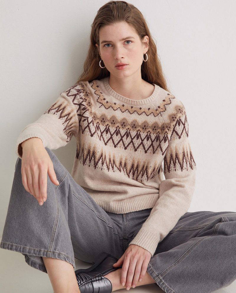 Nuna Jacquard Sweater