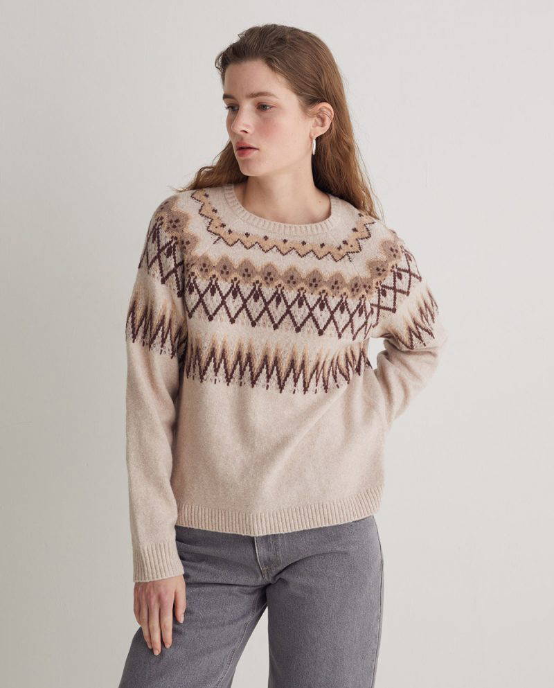 Nuna Jacquard Sweater - Image 2