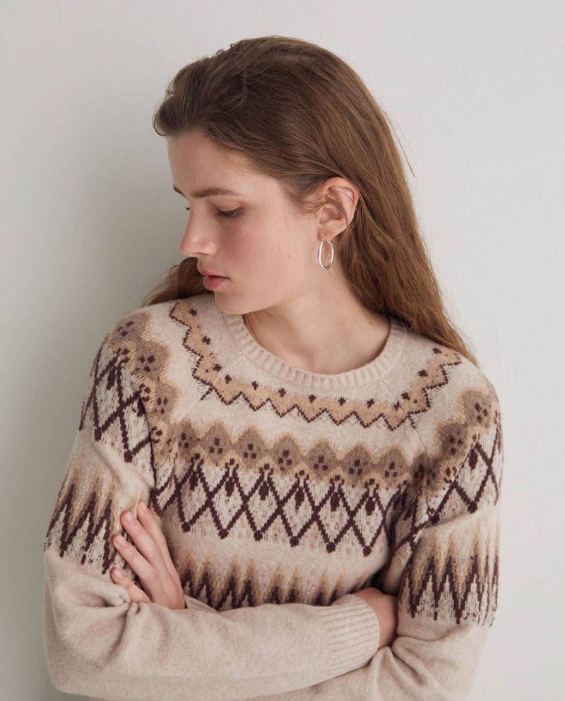 Nuna Jacquard Sweater - Image 3